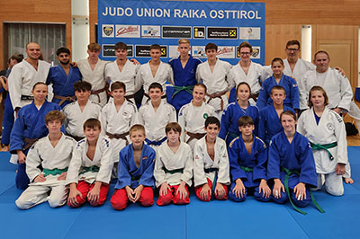 Judo-Sommertrainingslager
